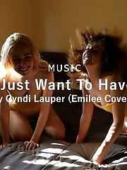 8 pictures - Daphne and Cindy Breath Check Pt2